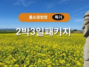 가성비최고 제주도 3박 4일 패키지 베스트5