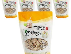 가성비최고 중벼꽃농부 오색현미 500g X 21봉 베스트5